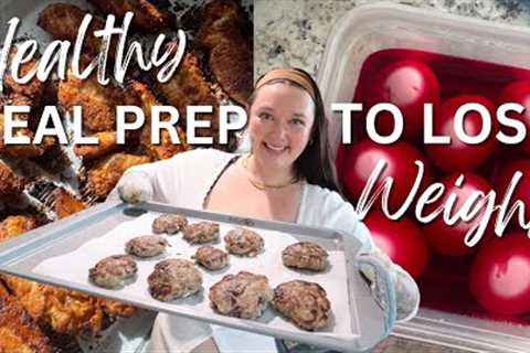 WHAT TO MEAL PREP FOR WEIGHT LOSS | RECIPES I MAKE WEEKLY TO HELP WITH LOSING WEIGHT