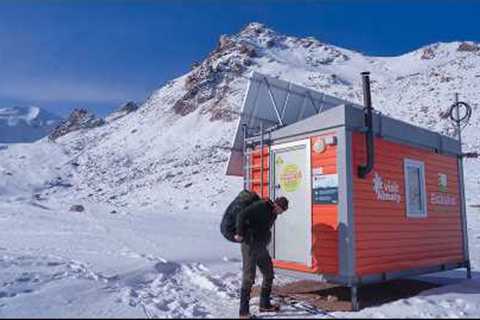 This cabin saves a lot of lives, Sleeping alone high in the mountains, no talking