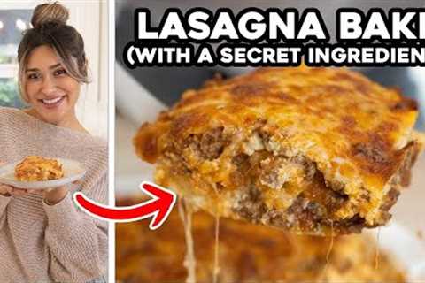 Lasagna without Noodles?! Meal Prep Dinner Idea, Low Carb, Keto Friendly