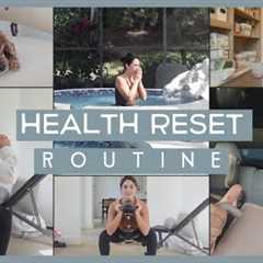 GUT HEALTH RESET + MY DAILY HEALTHY HABITS VLOG | Alexandrea Garza