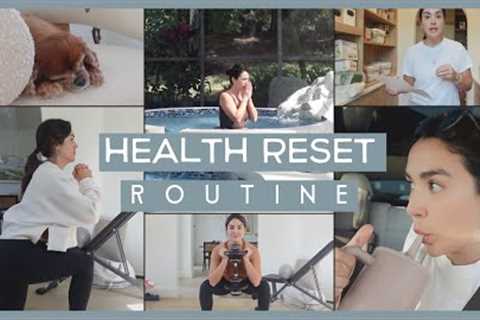 GUT HEALTH RESET + MY DAILY HEALTHY HABITS VLOG | Alexandrea Garza