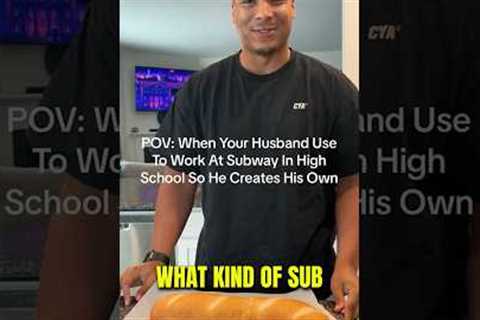 He Created A Subway Restaurant In His Kitchen