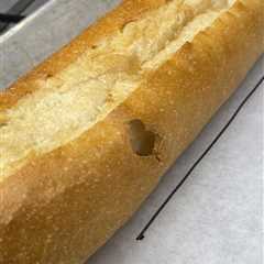 Unsightly Gas Holes on Baguette Crust