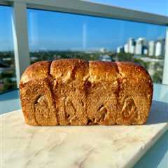 Coconut Walnut 30% Whole Wheat Sourdough Sandwich Bread