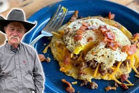 Breakfast Tostada | Mexican Breakfast Skillet