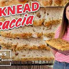 Easy No-Knead Focaccia Bread Recipe