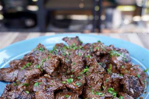 Garlic Steak Bites