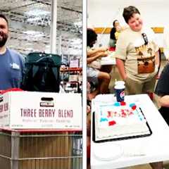 Costco Superfan Gets Surprise Birthday Party Inside Store