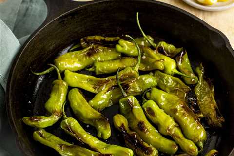 Blistered Shishito Peppers (Broiler or Stovetop Method)