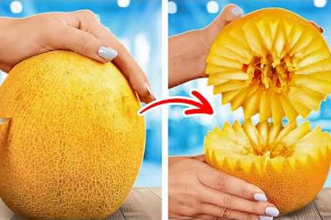 Cut & Peel Fruits Like a Pro in Minutes! ⏱️🍎