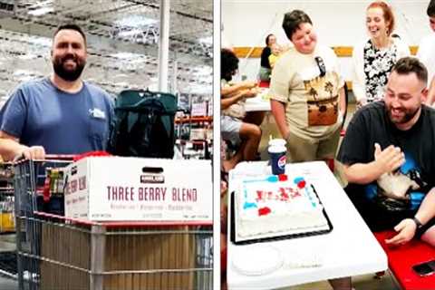 Costco Superfan Gets Surprise Birthday Party Inside Store