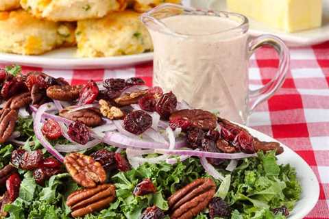 Cranberry Kale Salad