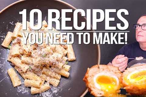 10 INSANELY EASY / DELICIOUS RECIPES YOU DIDN'T KNOW YOU COULD MAKE... | SAM THE COOKING GUY