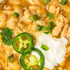 Creamy White Chicken Chili