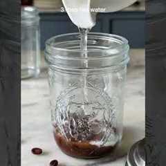 *MUST TRY* ICED SHAKEN MOCHA COFFEE AT HOME #shorts