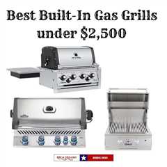 Best Built-In Gas Grills under $2500