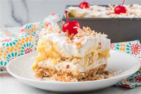 Pina Colada Dream Bars