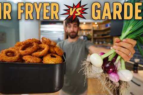 How many air fryer recipes can my garden produce?