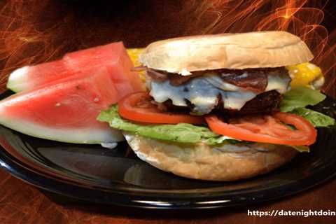 Blackened Half Pound Burger