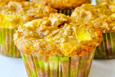 Mango Cheesecake Muffins with Orange & Five Spice