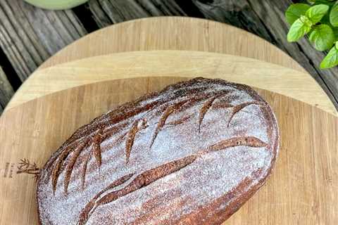 Maple Coffee Rye with WW and Spelt Sourdough