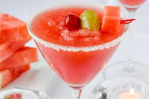 Watermelon Sangria Slush