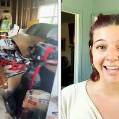 Woman Shocked to See Her Dad's Hoarder Home