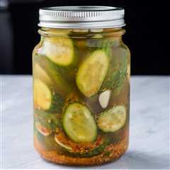 Refrigerator Pickles – made with Montreal Steak Spice!