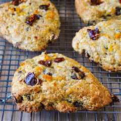 Date Cardamom Orange Scones