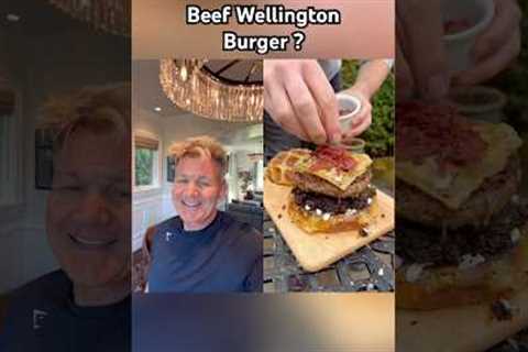 Beef Wellington does not belong as a burger !