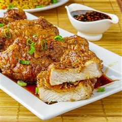 Double Crunch Honey Garlic Pork Chops