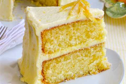 Lemon Velvet Cake