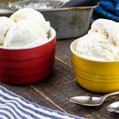 No Churn Vanilla Ice Cream