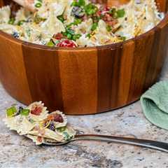 Creamy Bacon Ranch Pasta Salad