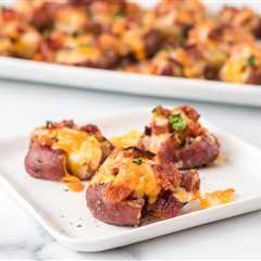 Loaded Smashed Potatoes