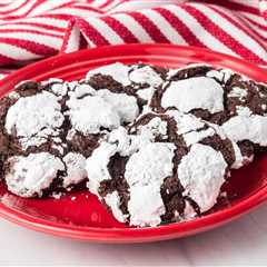 Chocolate Crinkle Cookies