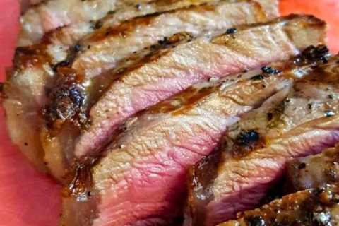 New York Strip Steaks (with Chipotle Butter)