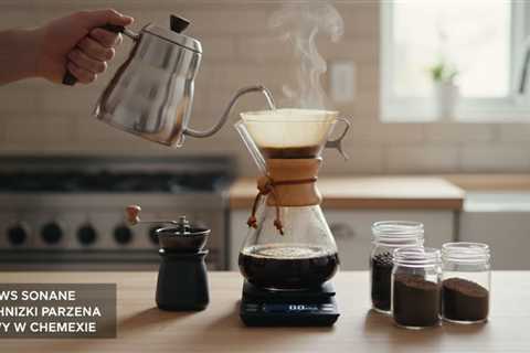 Jak parzyć kawę w Chemexie? Proporcje i technika krok po kroku