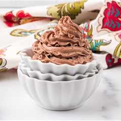 Stabilized Chocolate Whipped Cream