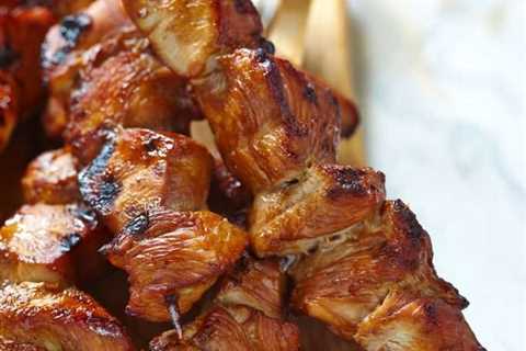 Filipino BBQ Pork Skewers