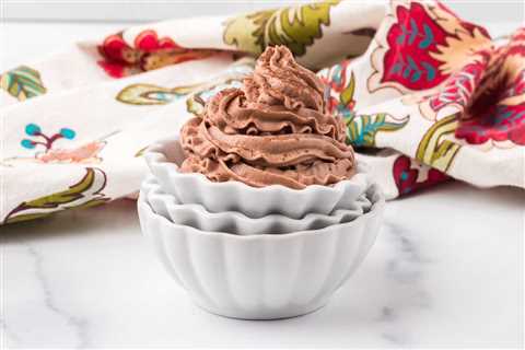Stabilized Chocolate Whipped Cream