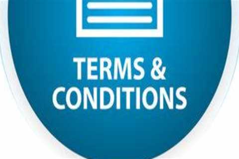 Terms and Conditions